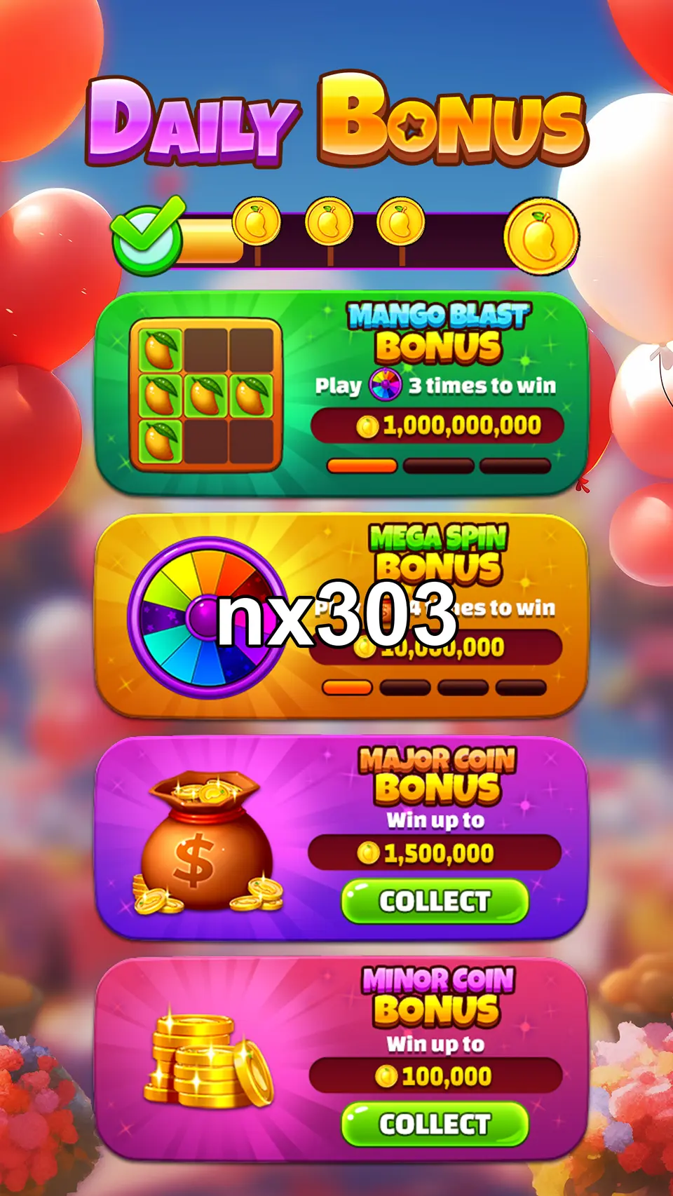 nx303 Masuk
