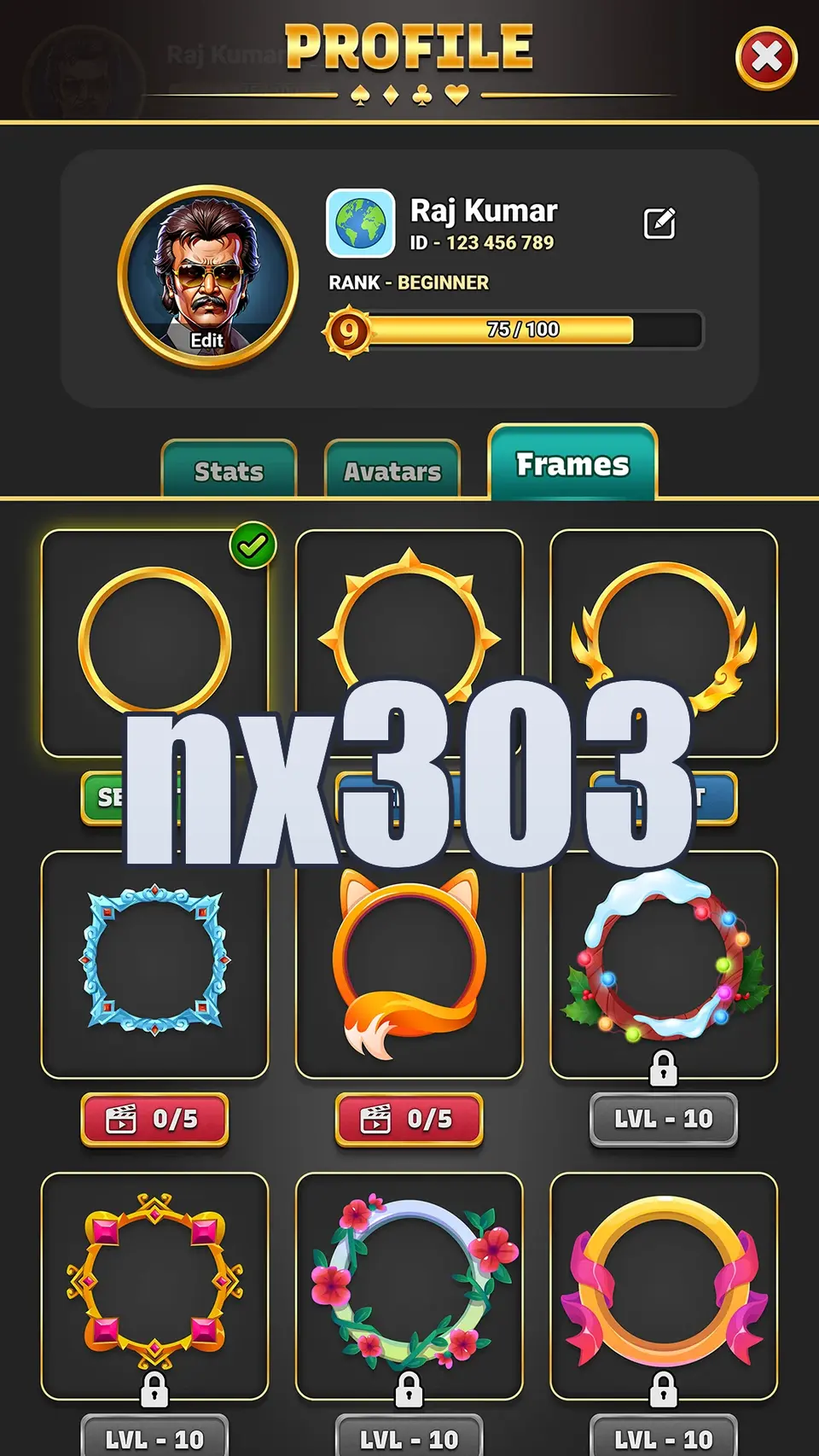 nx303 Masuk